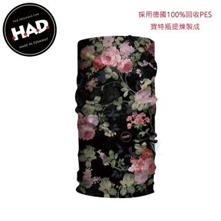 【德國 HAD】HA110 ECO Original 經典頭巾 - 花(HAD/Original頭巾/百變頭巾)