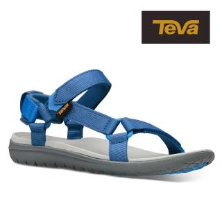 【TEVA】原廠貨 女 Sanborn Universal 輕量織帶涼鞋/雨鞋/水鞋(法國藍-TV1015160DBFB)