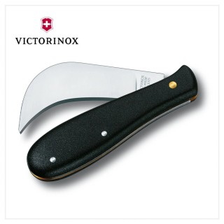 【VICTORINOX 瑞士維氏】修枝刀/黑L(1.9703.B1)