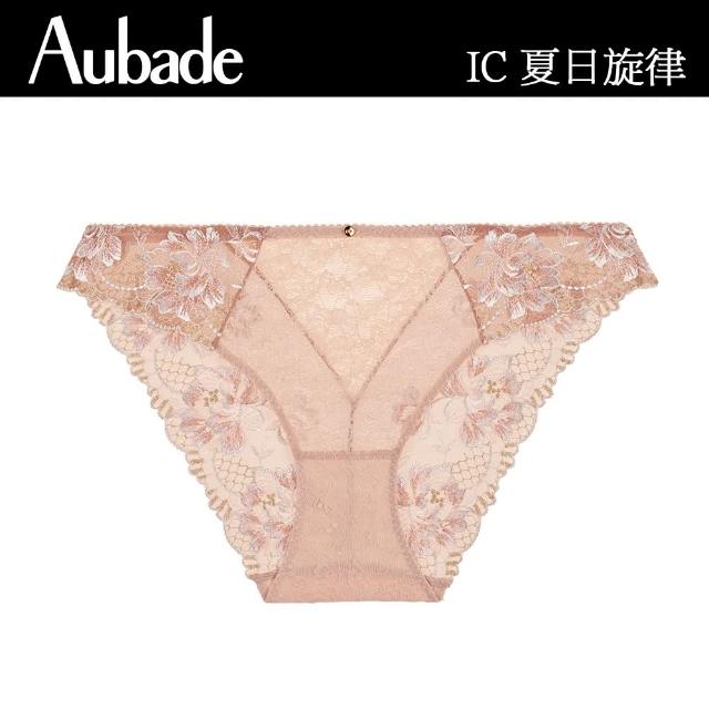 【Aubade】夏日旋律刺繡三角褲-IC(膚)