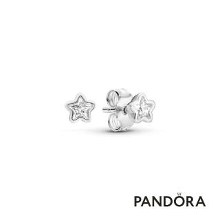 【Pandora官方直營】璀璨星星針式耳環