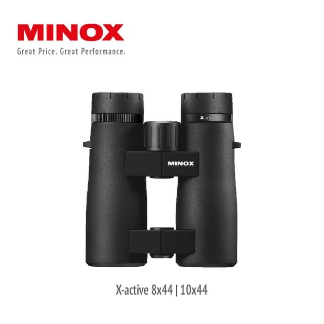 【Minox】X-active 10x44 雙筒定焦望遠鏡(防水抗霉   公司貨)