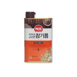 【SAJO 思潮】韓國太陽牌芝麻油 500ml(鐵罐裝)