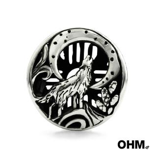 【OHM Beads】Howling At The Moon(純銀串珠)