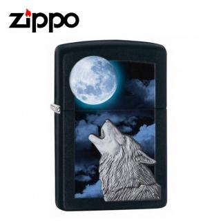 【Zippo】月圓狼嚎 打火機(28879)