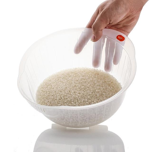 【日本INOMATA】洗米專用大型瀝水籃(2入裝)