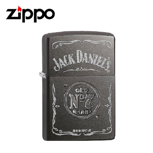 【Zippo】Jack Daniels 凸印 打火機(29150)