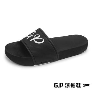 【G.P】女款Be Better防水運動休閒舒適拖鞋G2284W-黑色(SIZE:XS-M 共四色)
