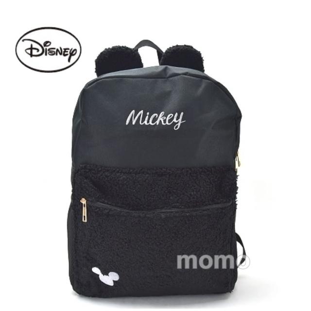 【Disney 迪士尼】大耳米奇-毛毛後背包