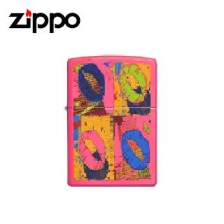 【Zippo】多彩唇印 打火機(29086)