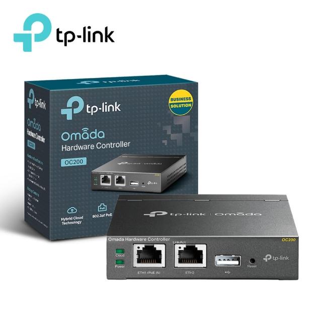 【TP-Link】OC200 10/100Mbps Wi-Fi 商用網路管理 Omada 硬體控制器(雲端控制器 金屬殼)