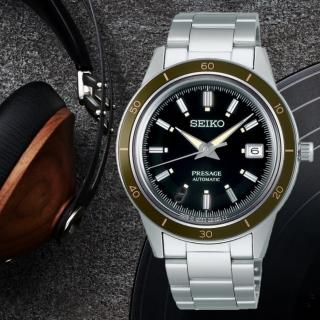 【SEIKO 精工】Presage系列 Style60’s 復古風 機械腕錶 禮物推薦 畢業禮物(SRPG07J1/4R35-05A0G)