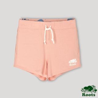 【Roots】Roots大童- 大自然俱樂部系列 海狸LOGO口袋短褲(粉紅色)