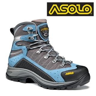 【ASOLO】女款 GTX 中筒郊山健走鞋 Drifter EVO GV A23105/A173(防水透氣、黃金大底、登山、休閒)
