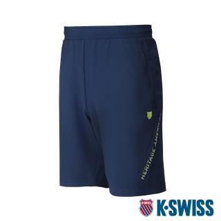 【K-SWISS】運動短褲 Performance Shorts-男-藍(106124-426)
