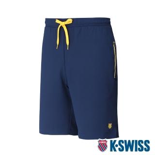 【K-SWISS】運動短褲 Performance Shorts-男-藍(106125-426)