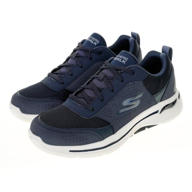 【SKECHERS】男鞋 健走系列 GO WALK ARCH FIT(216122NVBL)