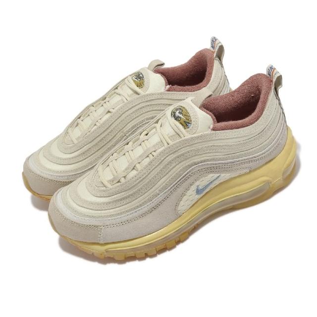 【NIKE 耐吉】休閒鞋Wmns Air Max 97 女鞋米白子彈氣墊復古奶油底