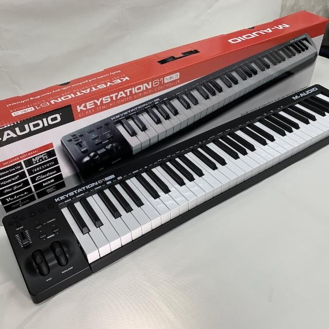 M-AUDIO】Keystation 61 MK3 MIDI 鍵盤控制器(一年保固總代理公司貨