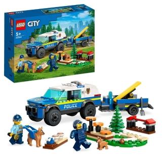 【LEGO 樂高】城市系列 60369 移動式警犬訓練(5歲以上 禮物 益智玩具)