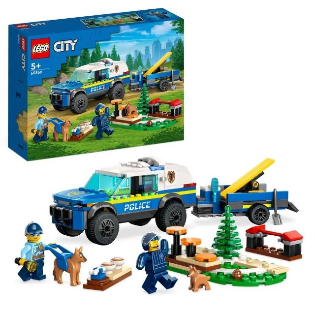 【LEGO 樂高】城市系列 60369 移動式警犬訓練(5歲以上 禮物 益智玩具)