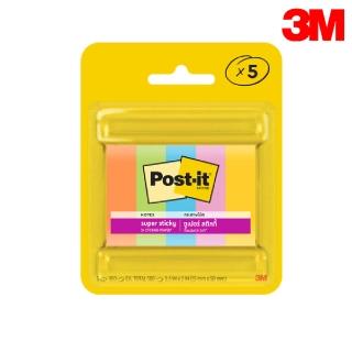 【3M】Post-it 狠黏標籤紙 1.5x5cm 670-5SSAU