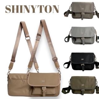 【SHINYTON】S073厚磅尼龍反蓋相機包☆側背包、肩背包、斜背包、小方包、相機包、多層包、小書包
