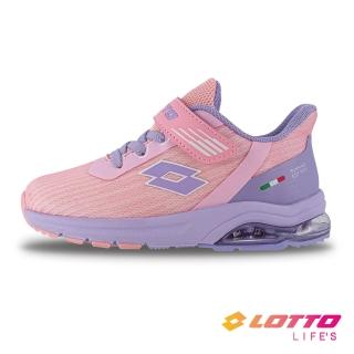 【LOTTO】童鞋 SPEEDRIDE 601 氣墊跑鞋(玫瑰粉-LT3AKR8943)