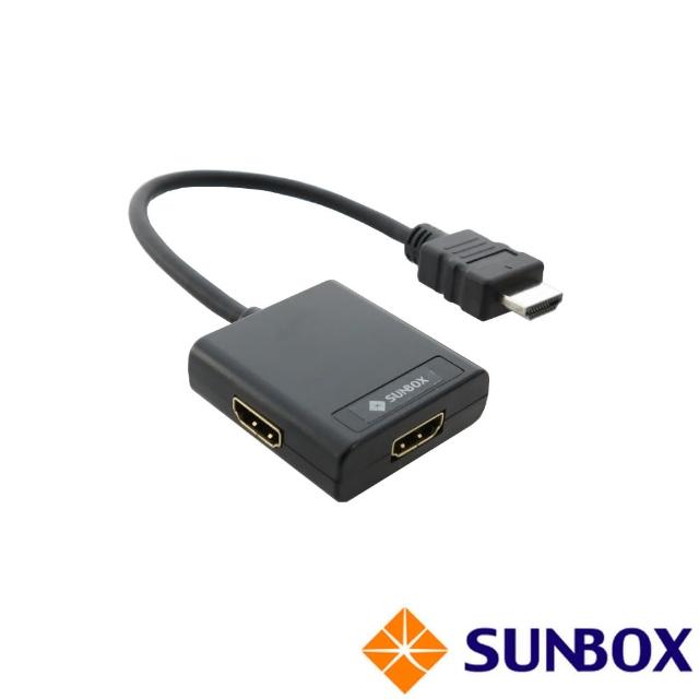【SUNBOX 慧光】HDMI 1進2出4K2K影音分配器(VHS102)