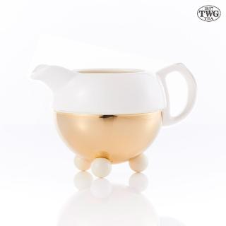 【TWG Tea】現代藝術系列奶盅 Design Gold Creamer in White(白/金)