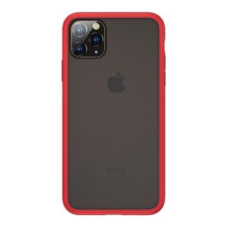 【Benks】iPhone11 6.1吋 防摔膚感手機殼(胭紅)