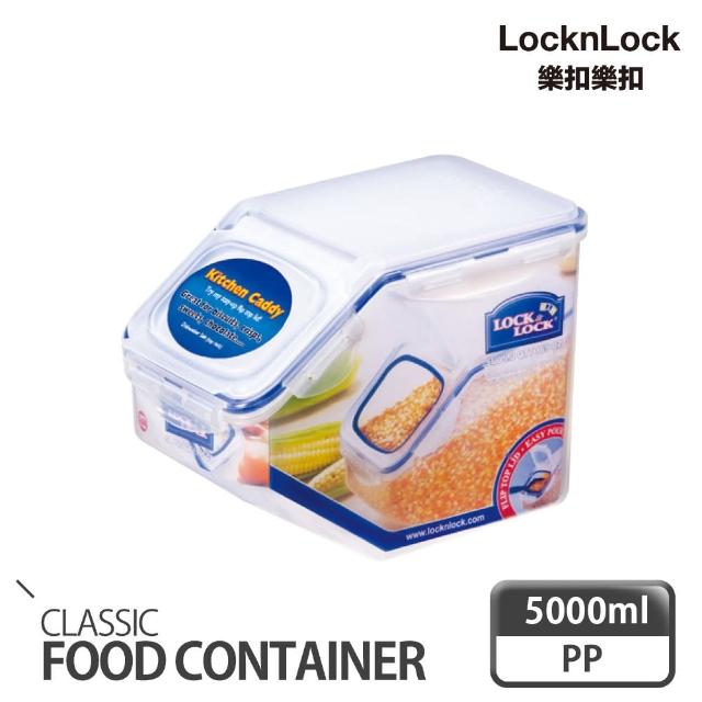 【LocknLock樂扣樂扣】CLASSICS系列穀物收納保鮮盒/六角形/5000ml