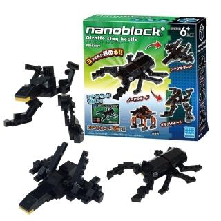 【nanoblock 河田積木】Nanoblock迷你積木-鍬形蟲組-戰艦-機器人(PBH-009)