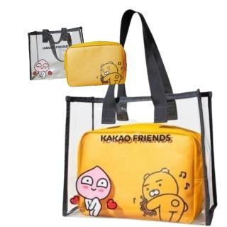 【Kakao Friends】雙層造型防水包(黃色)
