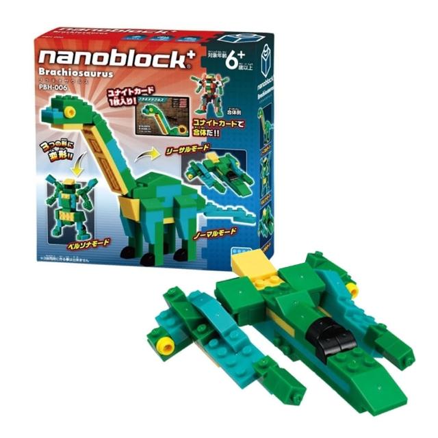 【nanoblock 河田積木】Nanoblock迷你積木-腕龍組-戰艦-機器人(PBH-006)
