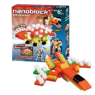 【nanoblock 河田積木】Nanoblock迷你積木-甲龍組-戰艦-機器人(PBH-003)