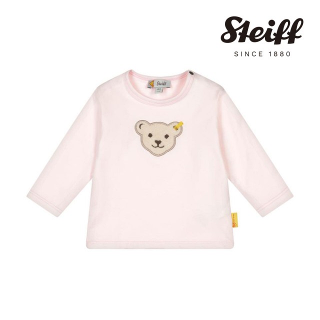 【STEIFF】熊頭童裝 長袖T恤衫(長袖上衣)