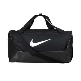 【NIKE 耐吉】Brasilia 9.5 旅行袋 手提袋 籃球 運動 休閒 健身 訓練 可調節 黑(DM3976-010)