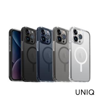 【UNIQ】iPhone 15 Pro 6.1吋 Combat四角強化軍規磁吸防摔三料保護殼(支援磁吸)