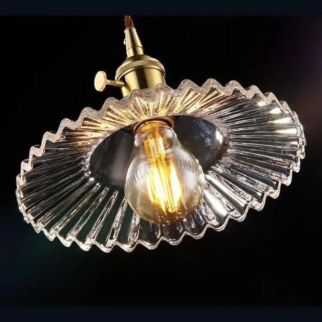 【Honey Comb】玻璃單吊燈(EL-1655)