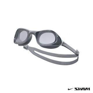 【NIKE 耐吉】SWIM 成人 泳鏡 超廣角 EXPANSE 灰 NESSB161-051