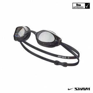 【NIKE 耐吉】SWIM 成人 泳鏡 專業型 VAPOR 黑 NESSA177-001