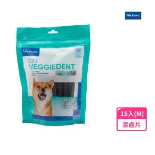 【Virbac 維克】犬植物性潔齒嚼片M(15支/包)