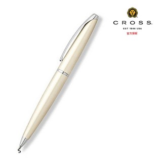 【CROSS】ATX系列 珍珠白原子筆(882-38)