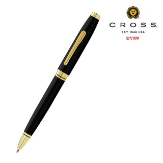 【CROSS】高雲系列黑琺瑯金夾原子筆(AT0662-11)
