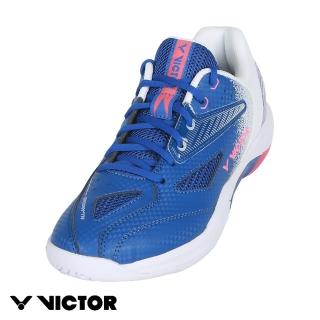 【VICTOR 勝利體育】羽球鞋 寬楦(A391 BA 標準藍/白)