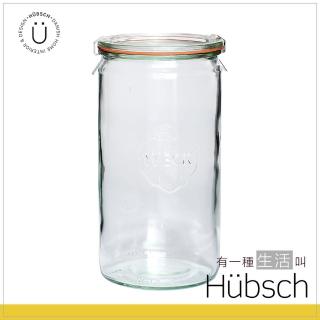 【HUBSCH】WECK密封收納儲物罐1040ML－185007(廚房用品、密封罐、食物罐、北歐生活)