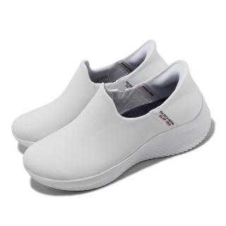 【SKECHERS】休閒鞋 Ultra Flex 3.0 女鞋 白 全白 Slip-Ins 瞬穿科技 緩衝 記憶鞋墊(149593-WHT)