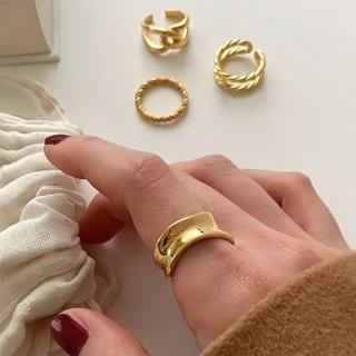 【MoonDy】戒指 戒指男 情侶戒指 925純銀戒指 可調式戒指 不規則戒指 個性戒指 復古戒指 情侶禮物