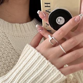 【KT DADA】戒指 戒指女生 純銀戒指 情侶戒指 925 純銀戒指 戒指女 ins 個性戒指 中性戒指 小禮物